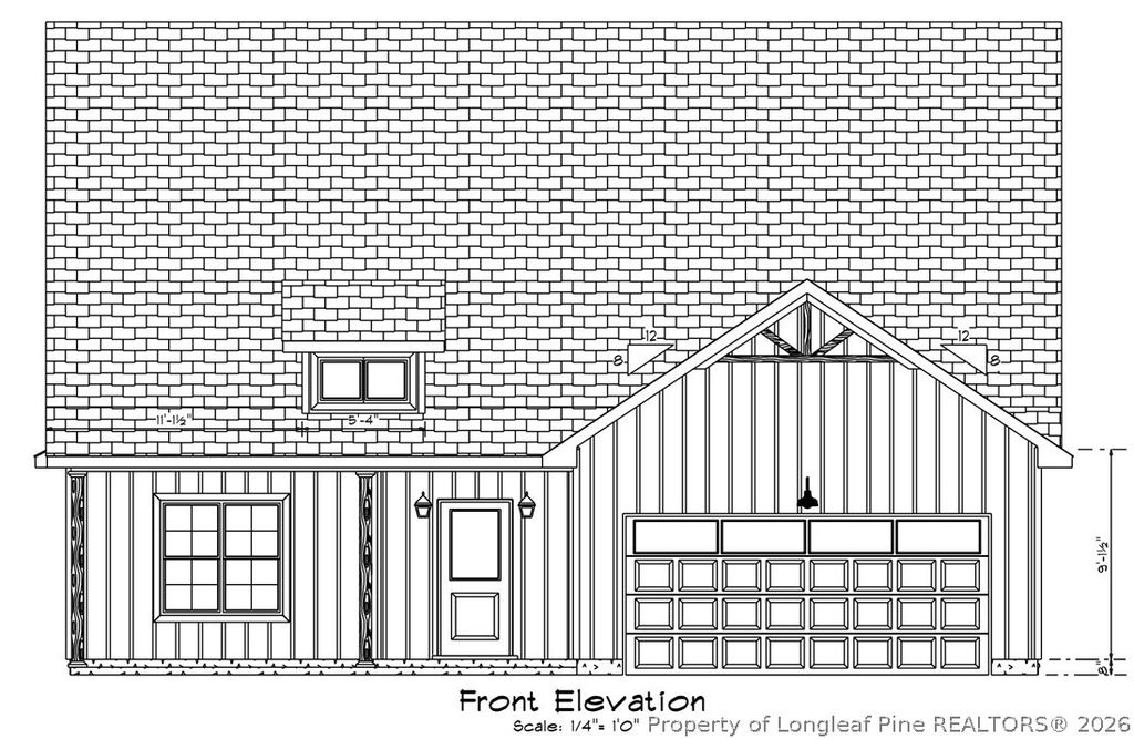344 Cambray Downs (Lot 19) Court, Raeford, NC 28376 — exterior