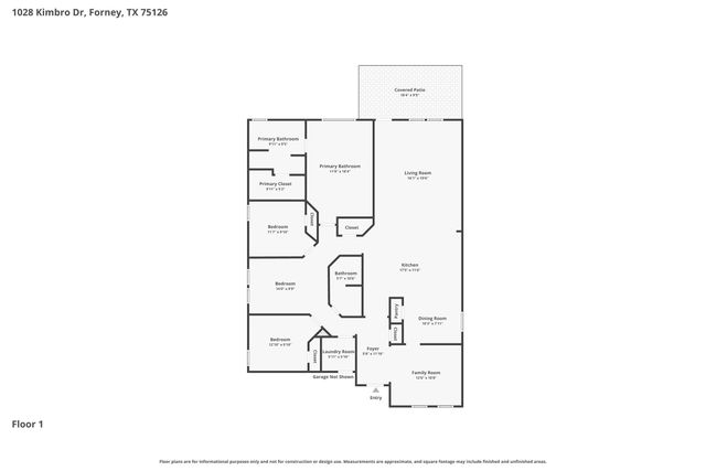 1028 Kimbro Drive, Forney, TX 75126