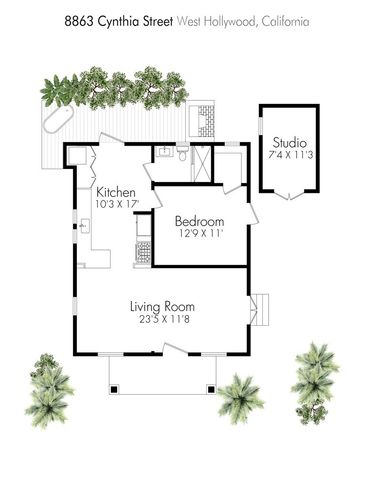 8863 Cynthia, West Hollywood, CA 90069