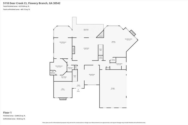 5118 Deer Creek Court, Flowery Branch, GA 30542