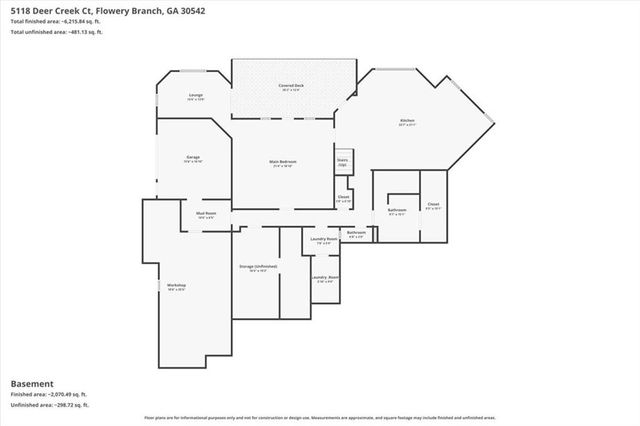 5118 Deer Creek Court, Flowery Branch, GA 30542