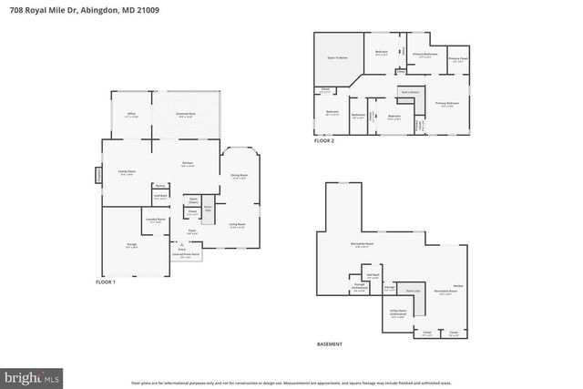 708 ROYAL MILE DR, Abingdon, MD 21009