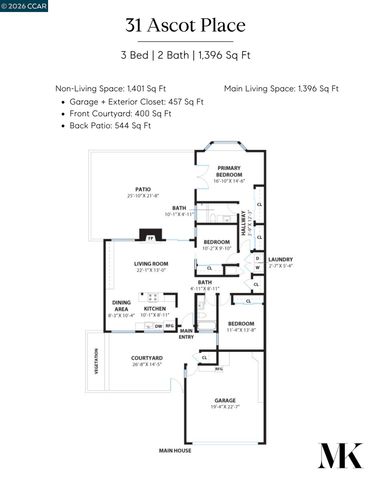 31 Ascot Place, Moraga, CA 94556
