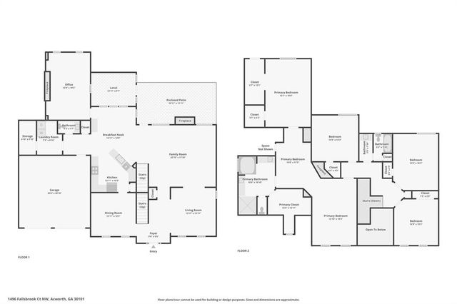 1496 Fallsbrook NW Court, Acworth, GA 30101