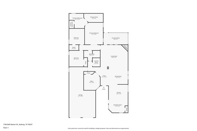 1104 Bell Manor Drive, Savannah, TX 76227