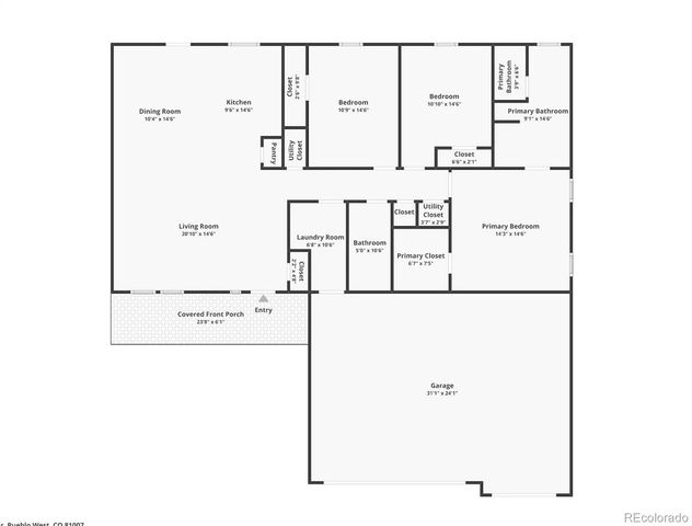280 S Meriweather Drive, Pueblo West, CO 81007