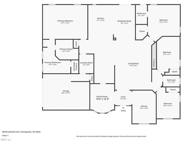 804 Brookside ARCH, Chesapeake, VA 23322
