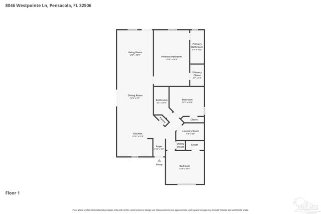 8046 Westpointe Ln, Pensacola, FL 32506