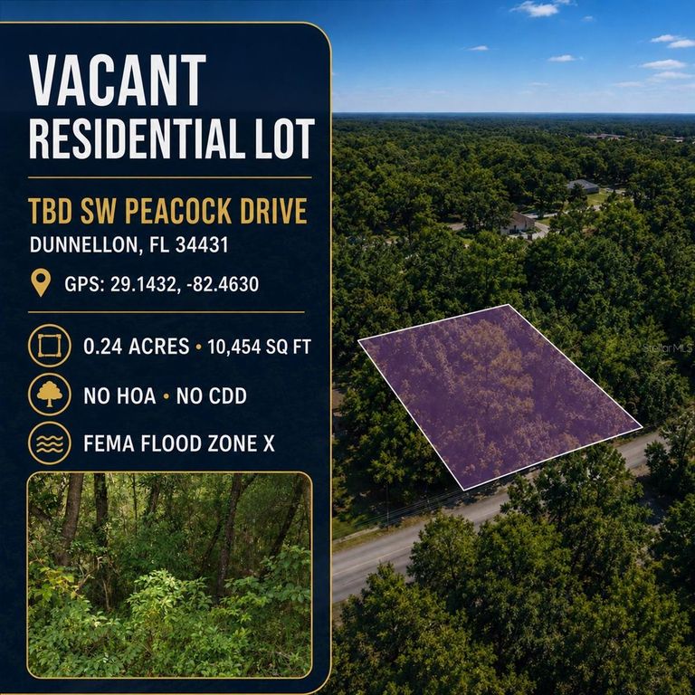 SW PEACOCK DRIVE, Dunnellon, FL 34431