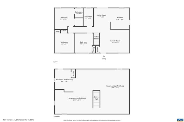 1659 MERIDIAN ST, Charlottesville, VA 22902