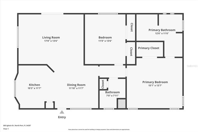 605 IGLESIA DRIVE, North Port, FL 34287