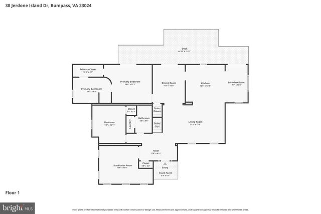 38 JERDONE ISLAND, Bumpass, VA 23024