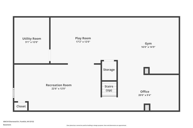 4645 W Sherwood DRIVE, Franklin, WI 53132