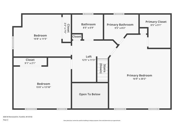 4645 W Sherwood DRIVE, Franklin, WI 53132