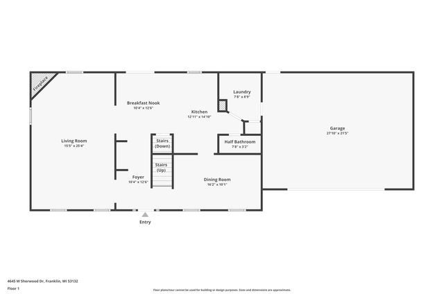 4645 W Sherwood DRIVE, Franklin, WI 53132