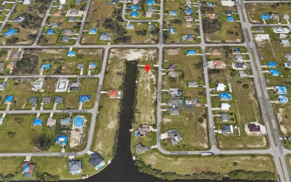 1100 NW 25th AVE, CAPE CORAL, FL 33993 — exterior