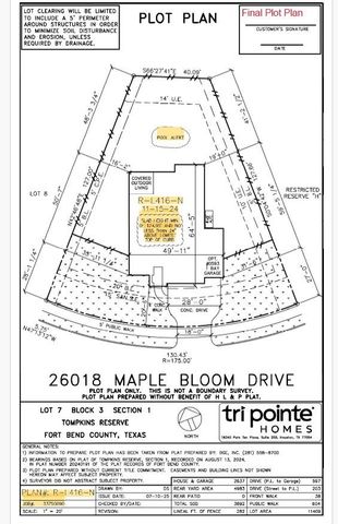 26018 Maple Bloom Drive, Katy, TX 77494