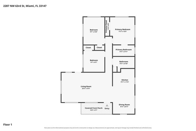 2287 NW 63RD Street, Miami, FL 33147