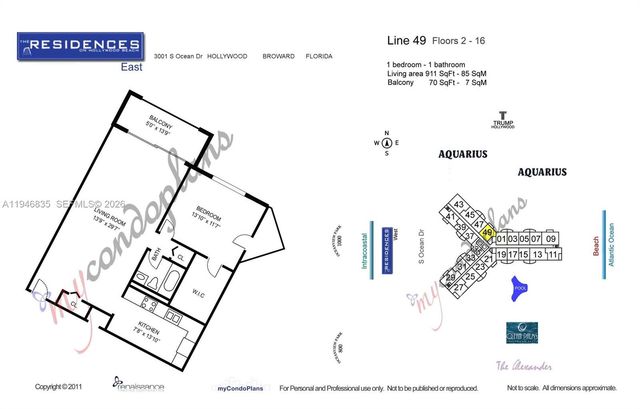 3001 S Ocean Dr 1449, Hollywood, FL 33019