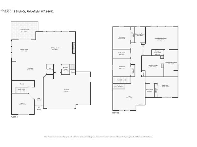 17311 Ne 28TH Ct, Ridgefield, WA 98642