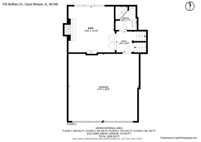 725 Buffalo Circle, Carol Stream, IL 60188