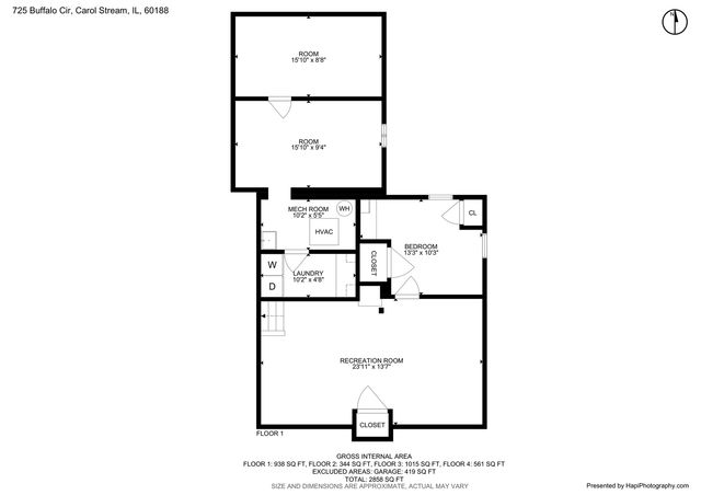 725 Buffalo Circle, Carol Stream, IL 60188