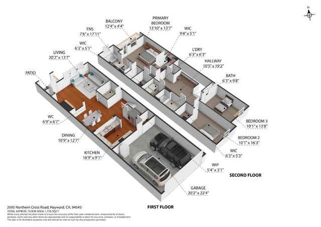 2695 Northern Cross Road, Hayward, CA 94545
