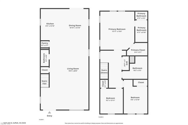 109 N 4th ST, Suffolk, VA 23434