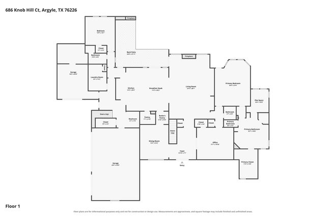 686 Knob Hill Court, Argyle, TX 76226
