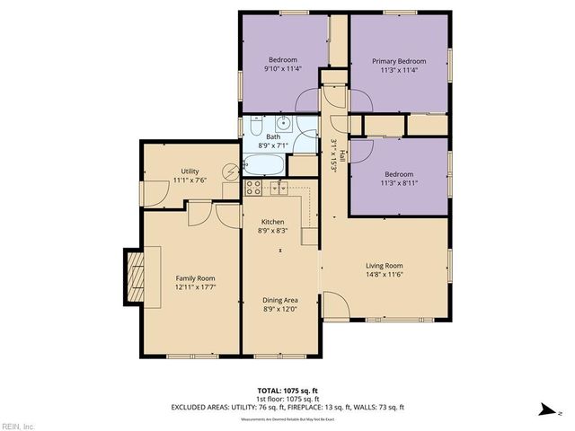 1455 Mellwood CT, Norfolk, VA 23513