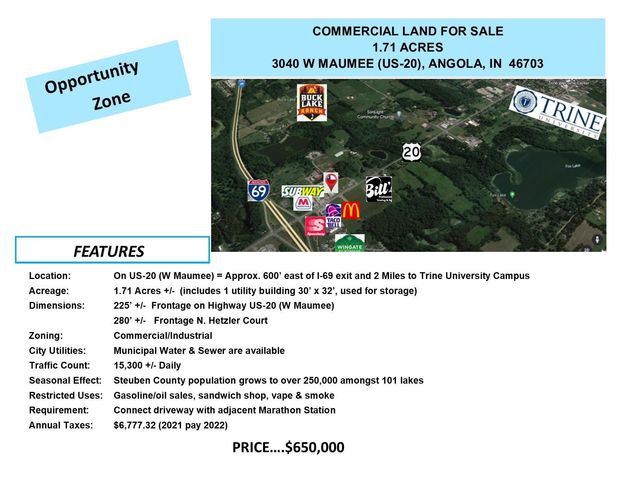 3040 W Maumee Street, Angola, IN 46703