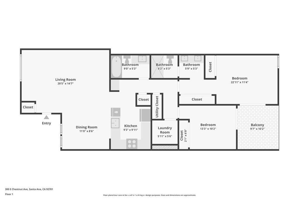 Image 27 of property listing at 300 E Chestnut 202, Santa Ana, CA 92701