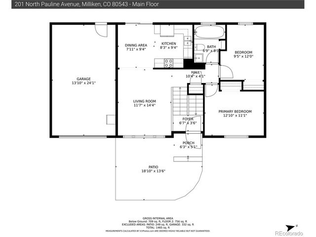 201 N Pauline Ave, Milliken, CO 80543