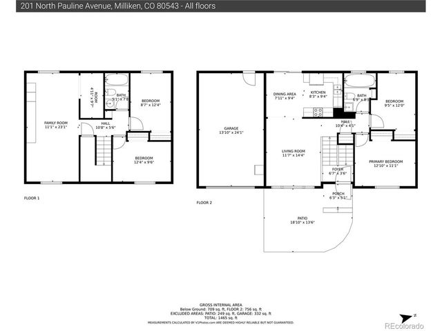 201 N Pauline Ave, Milliken, CO 80543