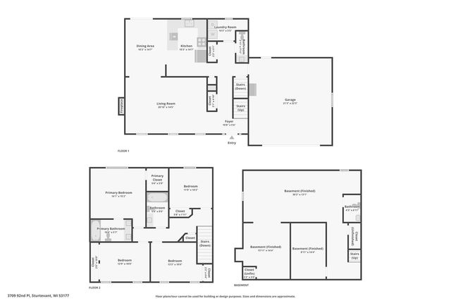 3709 92nd PLACE, Sturtevant, WI 53177