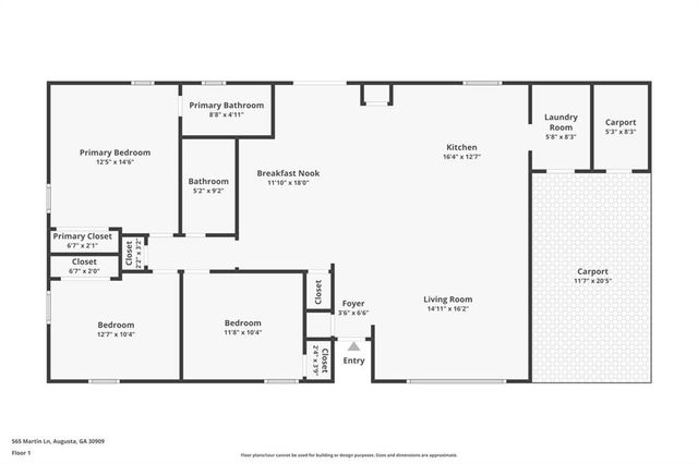 565 Martin Lane, Augusta, GA 30909