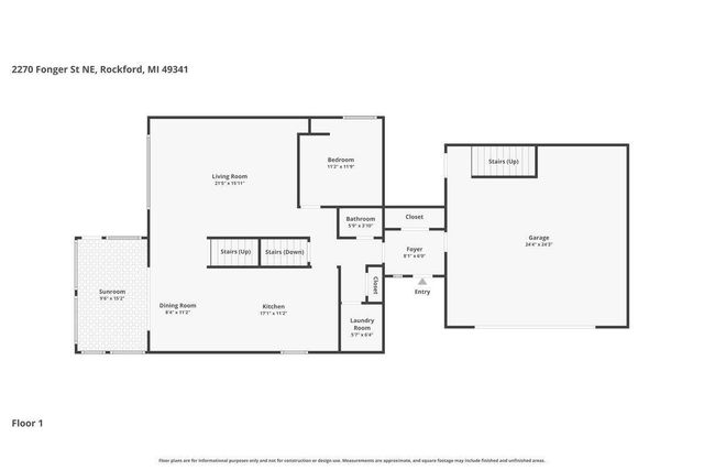 2270 Fonger Street, Rockford, MI 49341