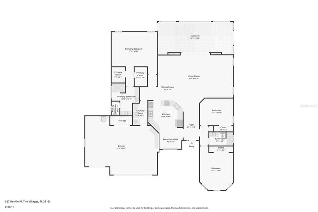 527 BEVILLE PLACE, The Villages, FL 32163