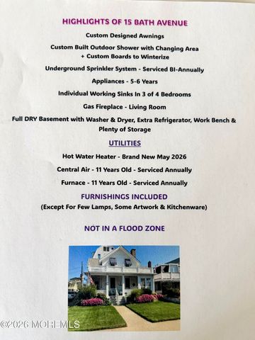15 Bath Avenue, Ocean Grove, NJ 07756