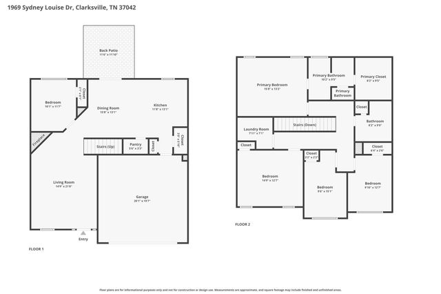 1969 Sydney Louise Dr, Clarksville, TN 37042
