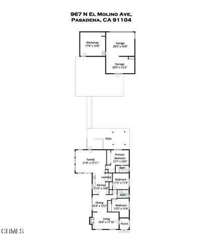967 N El Molino Avenue, Pasadena, CA 91104