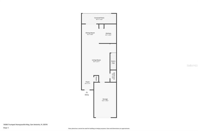 10305 TRUMPET HONEYSUCKLE WAY, San Antonio, FL 33576