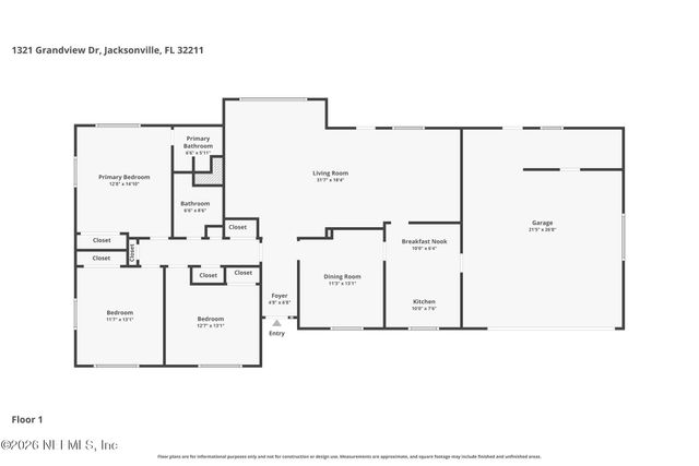 1321 GRANDVIEW Drive, Jacksonville, FL 32211