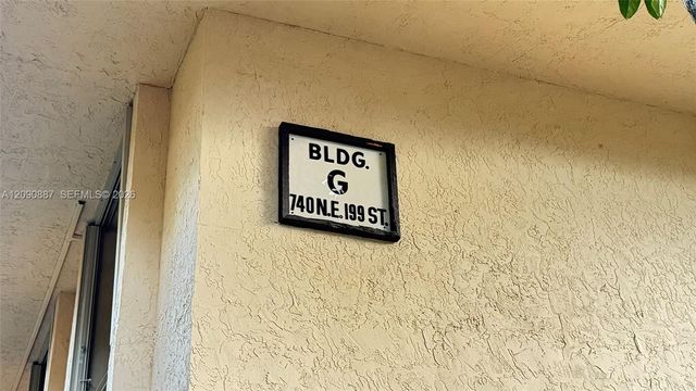 740 NE 199th Street 102G, Miami, FL 33179