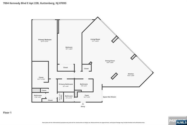 7004 Kennedy Boulevard 22B, West New York, NJ 07093