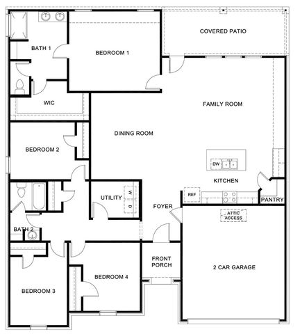401 ALICE HARNEY Road, Burleson, TX 76028