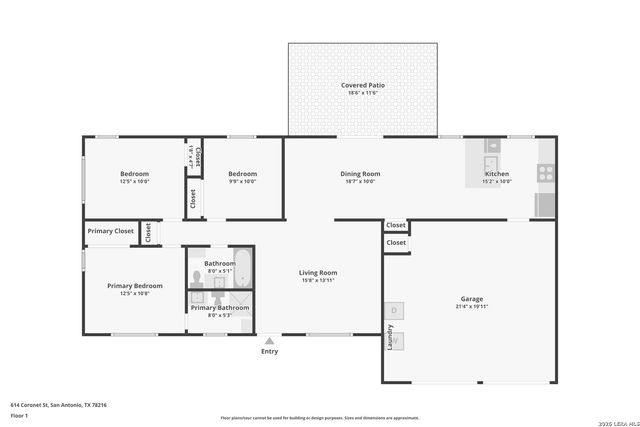 614 CORONET ST, San Antonio, TX 78216