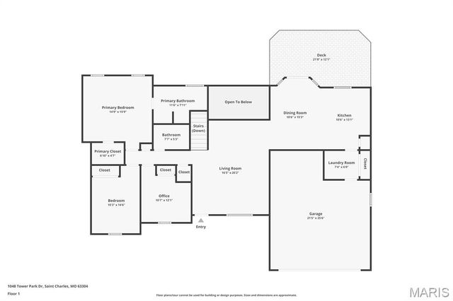 1048 Tower Park Drive, St Charles, MO 63304