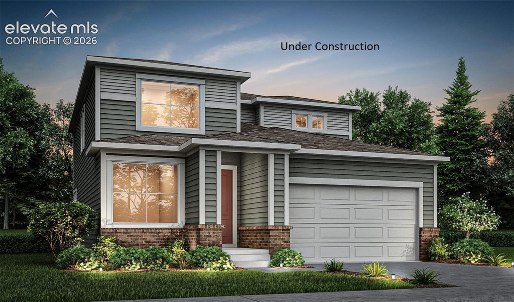 11913 Lost Peak Lane, Colorado Springs, CO 80925 — exterior