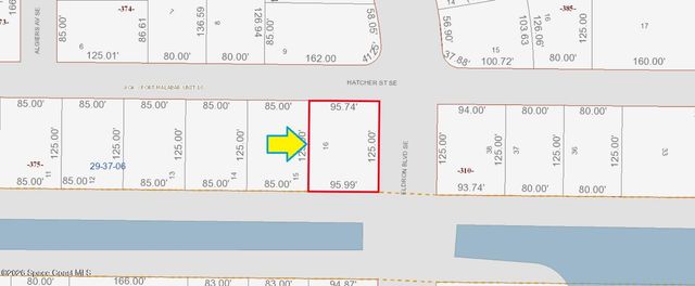 398 Corner Lot On Hatcher Street SE, Palm Bay, FL 32909